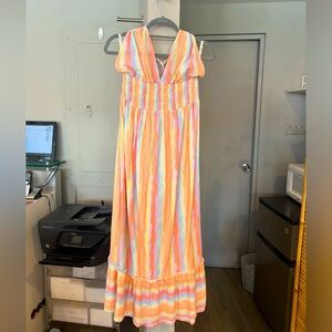 Resort summer dress halter